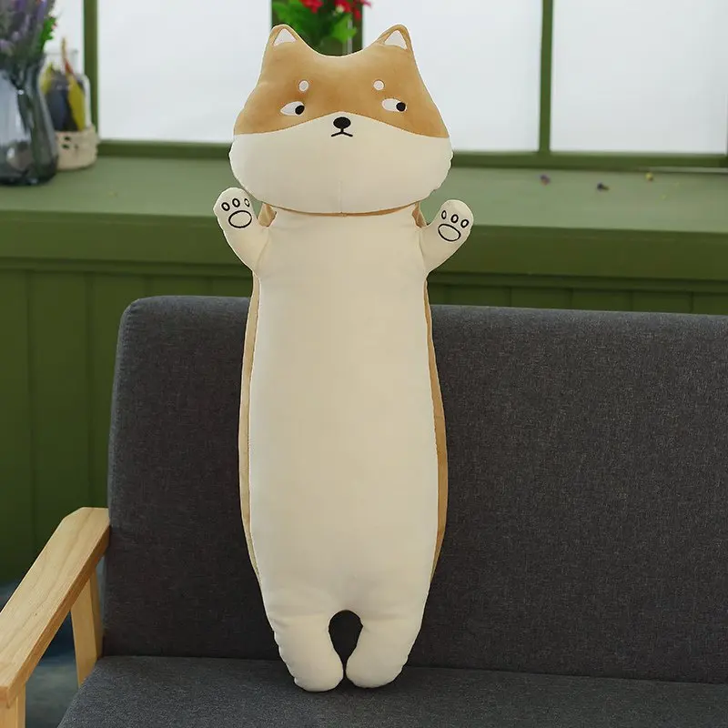

75cm Kawaii Cat&Shiba Inu&Husky Plush Toy Soft Cartoon Animal Dog Stuffed Doll Girlfriends Pillow Kids Birthday Gift Cushion