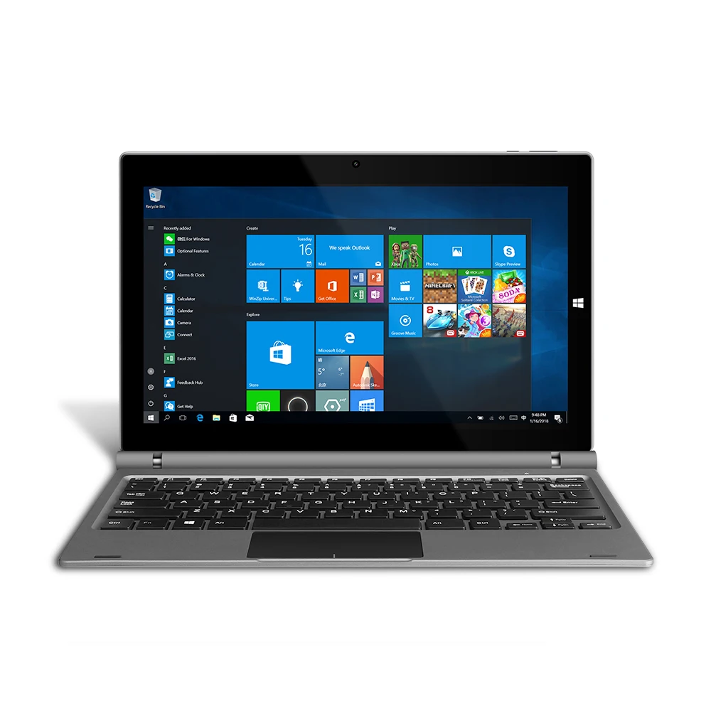 YUNTAB 11 6 дюймов GA116C 2 в 1 Windows10 планшетный ПК четырехъядерный ГБ + 32 Гб Двойная камера