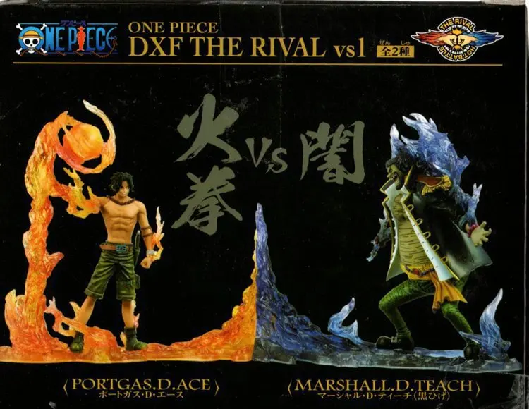 J. топленое масло Одна деталь Ace VS Маршалл dxf рисунок D Научите Portgas ПВХ фигурку