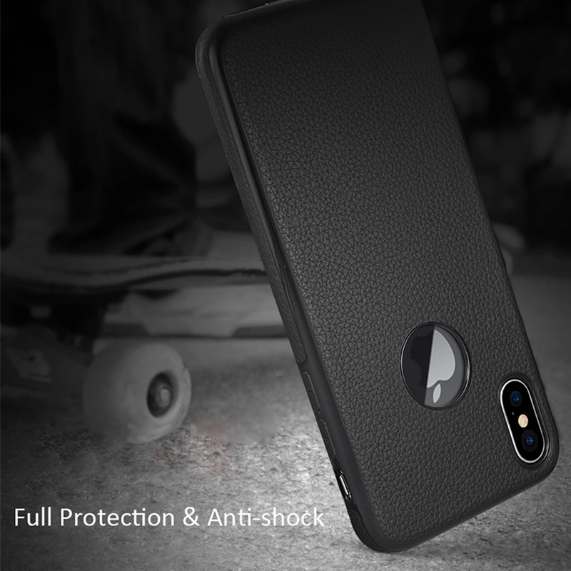 Магнитный чехол личи для iPhone Xr Xs Max мягкий магнитный из ТПУ X XsMax автомобильный