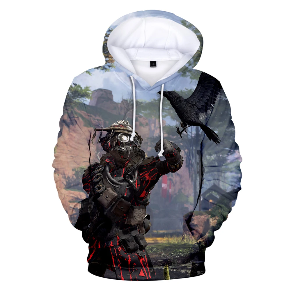 Новый стиль Apex Legends 3D толстовки для мужчин и женщин мода 2019 Толстовка модная