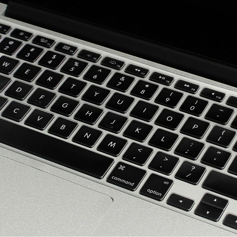 Тонкий прозрачный защитный чехол для клавиатуры из ТПУ Macbook Pro 13 15 17 Retina Air |