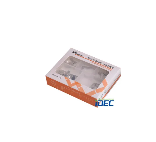 

Dental matrix Sectional Contoured Matrices Matrix Ring kit 60pcs bands+1 ring