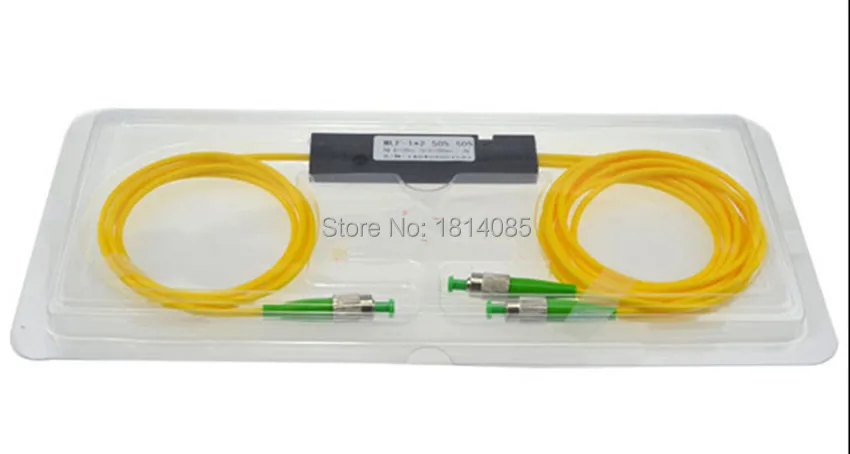 Fiber opitc Hot Sale 1X2 Fiber optical  splitter, SC / APC splitter (50:50)