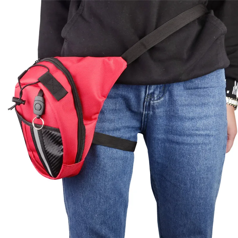 

Wholesale Hot Red Motocross Drop Leg bag Motorcycle riding bag Knight waist bag outdoor multifunctional bag Custom LOGO