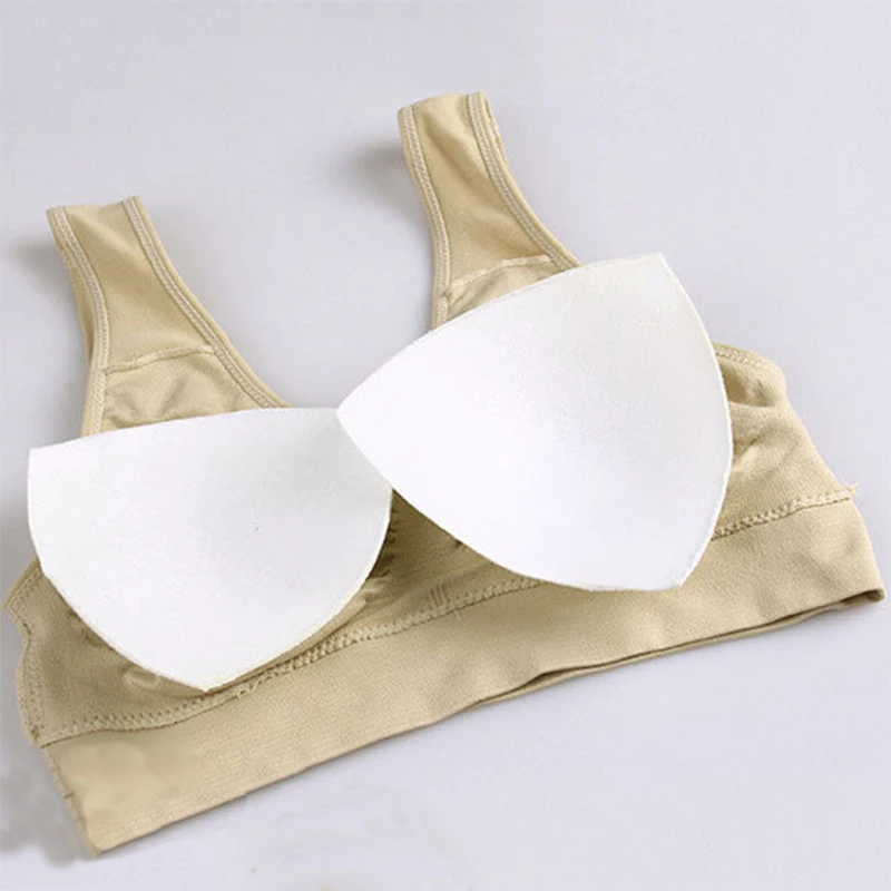Женский бесшовный бюстгальтер с вкладышами размеры s xxl|plus bra|casual brabrassiere women |