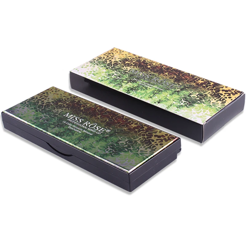 Miss Rose 14 цветов Палитра теней для век матовые Smoky Eyes глаза Профессиональная Косметика Порошок теплые Цвета Набор теней для век