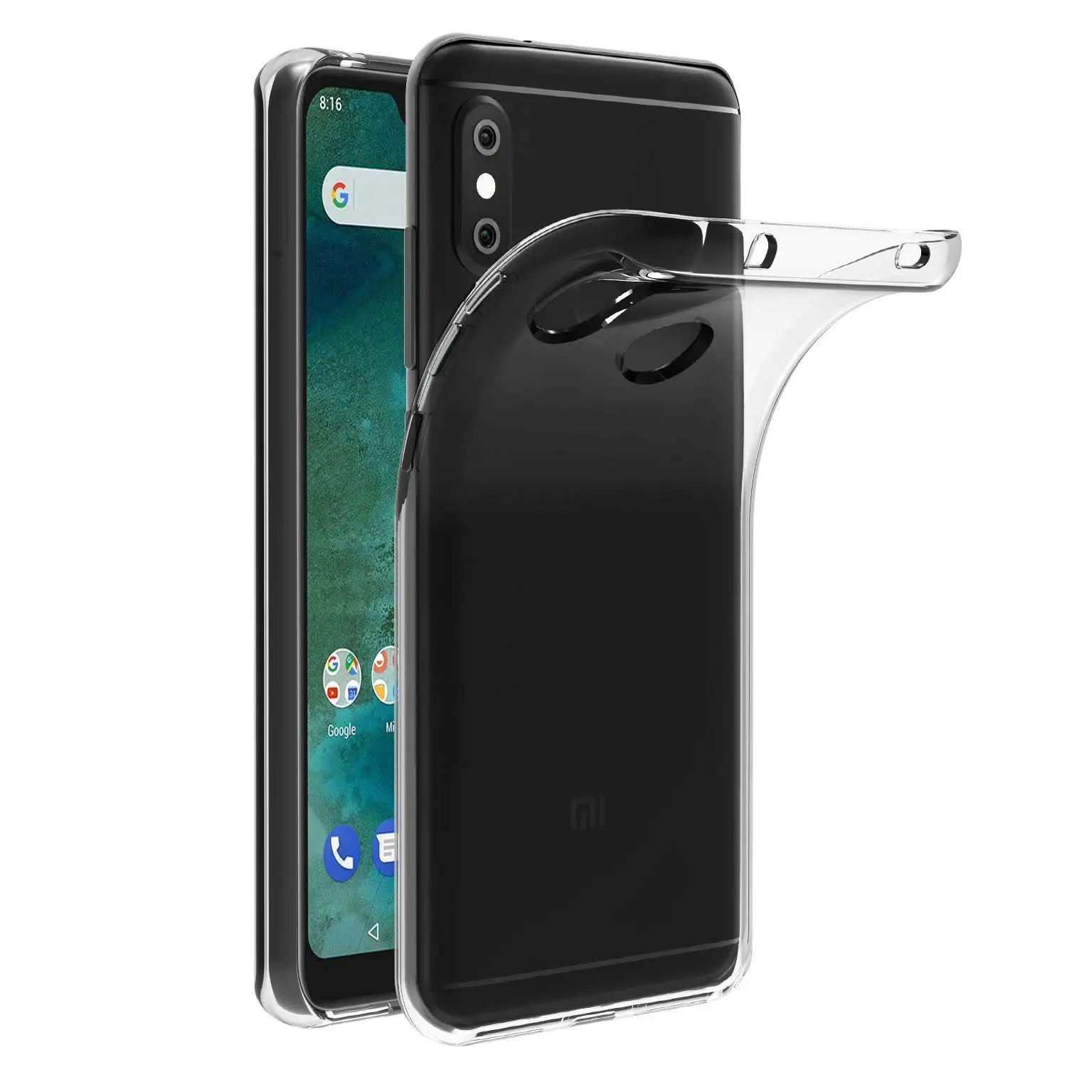 Для Xiaomi Redmi Mi A2 Lite для 6 Pro 5 84 дюймов Мягкий Силиконовый ТПУ резиновый гелевый
