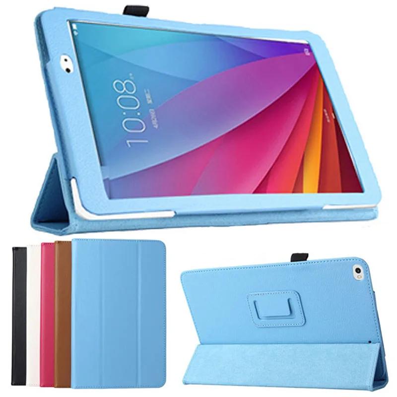 Роскошный Магнитный кожаный чехол книжка с тремя папками защитный для HuaWei Honor Note