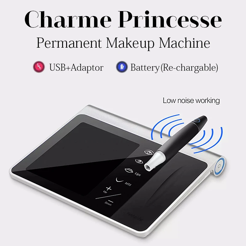 Светодиодный ственная светодиодная машинка для перманентного макияжа Charm Princess