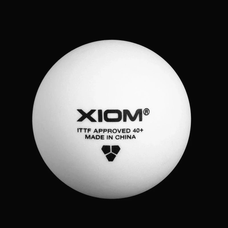 Оригинальные мячи для настольного тенниса XIOM 3 звезды 40 + бесшовные из нового