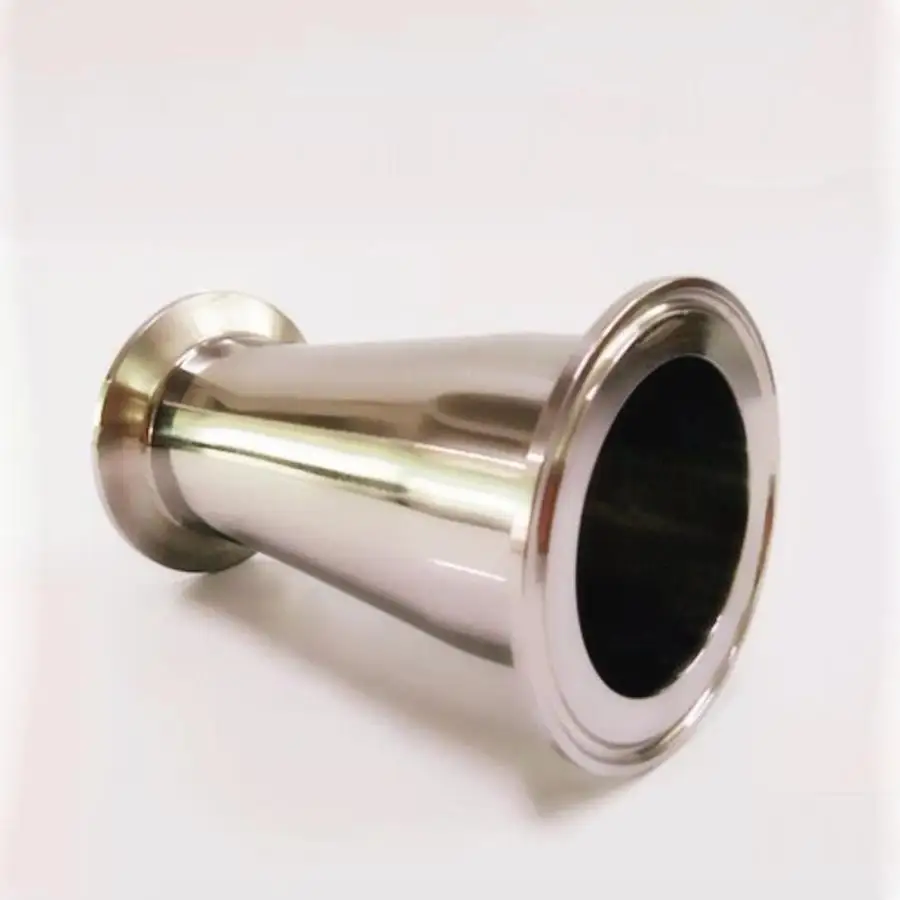 

102mm to 38mm Pipe OD 4" to 1.5" Tri Clamp Reducer SUS 304 Stainless Sanitary Pipe Fitting Homebrew