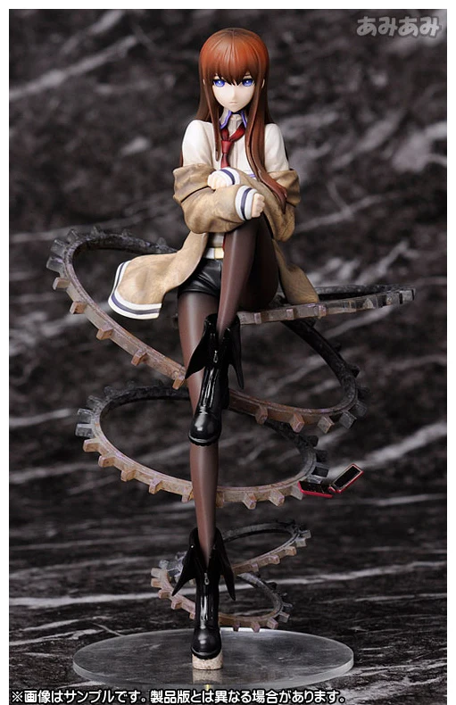 Аниме 9 &quotSteins Gate Makise Kurisu 1/8 весы ПВХ фигурка Коллекционная модель игрушки
