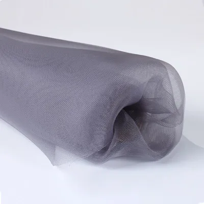 Graceful Grey 5 Ярд Горячий тренд корейский цветок бумага сетка подарок упаковка чистая пряжа цветок упаковка мягкий тюль - Цвет: Graceful Grey