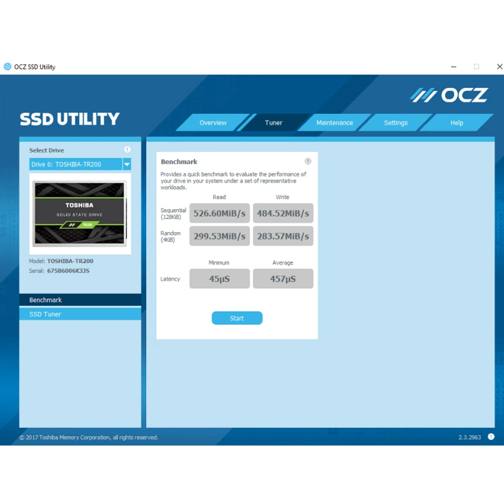 Toshiba Internal Solid State Drive памяти OCZ TR200 серии 2 5 &quotSATA III 480 ГБ Sata3 SSD дисков для ноутбуков