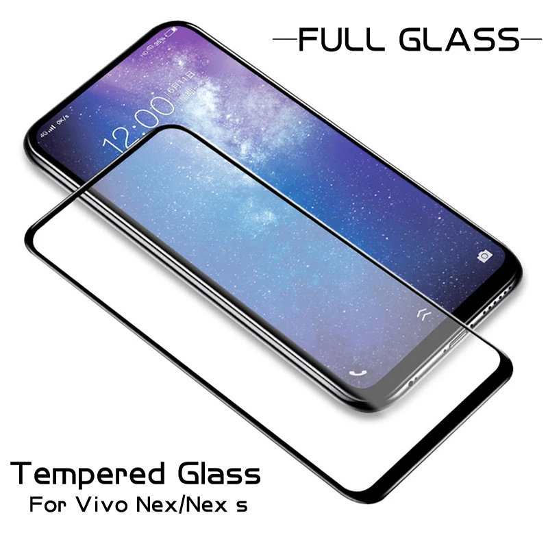 BUYFUN закаленное стекло для VIVO NEX S NEXS Чехол мобильного телефона протектор экрана 9 H