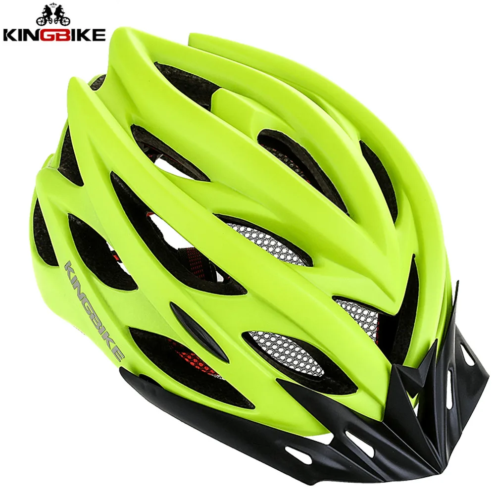 KINGBIKE шлем для шоссейного велосипеда MTB велосипедный шлем для мужчин и женщин ультралегкий в форме со съемным козырьком для активного отдыха