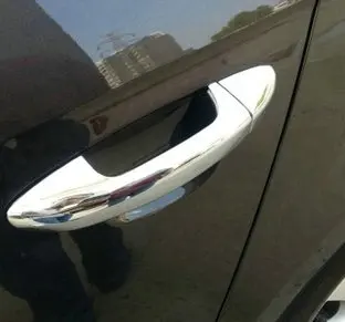 Хромированная накладка на дверную ручку + чашку для VW PASSAT B6 3C седан и вариант 2006 2010