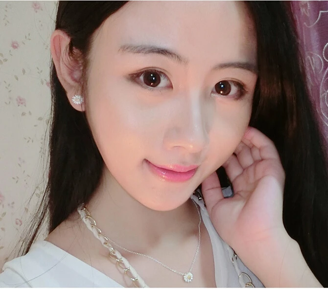 Оптовая продажа серебряные серьги-гвоздики для женщин серьги ювелирные изделия