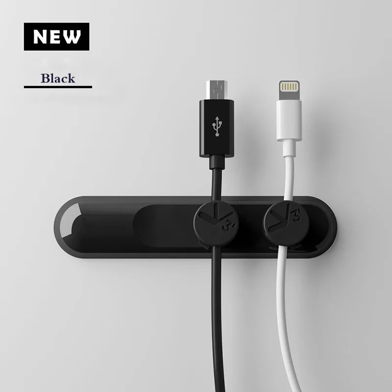 Магнитный зажим для кабеля устройство зарядки Usb держатель автомобильного