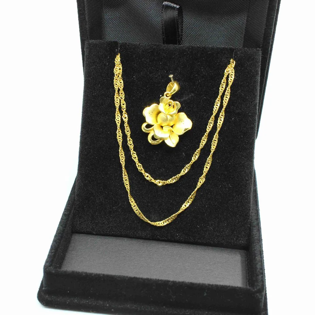 Ожерелье цепь ювелирных изделий дисплей коробка для хранения подарочный Чехол