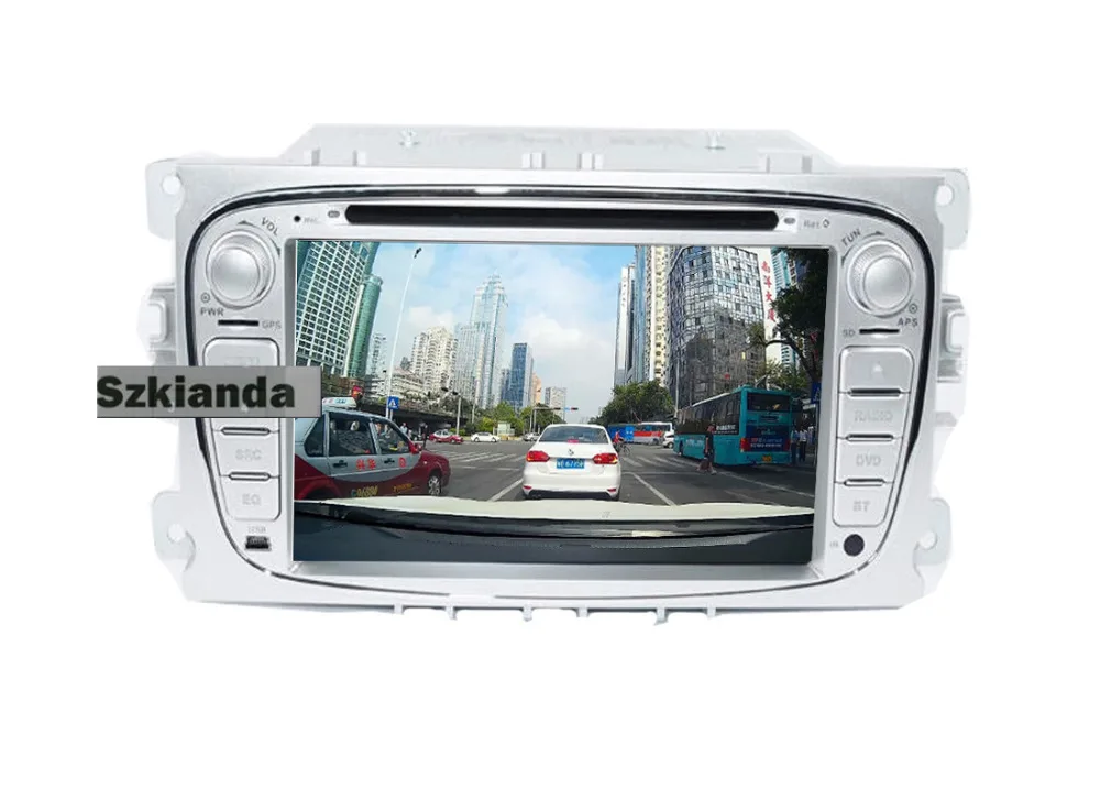 2Din 7 Дюймов В Тире Android 5.1 Dvd-плеер Автомобиля Для Ford Mondeo S-max C-max Galaxy Quad Core Wifi GPS
