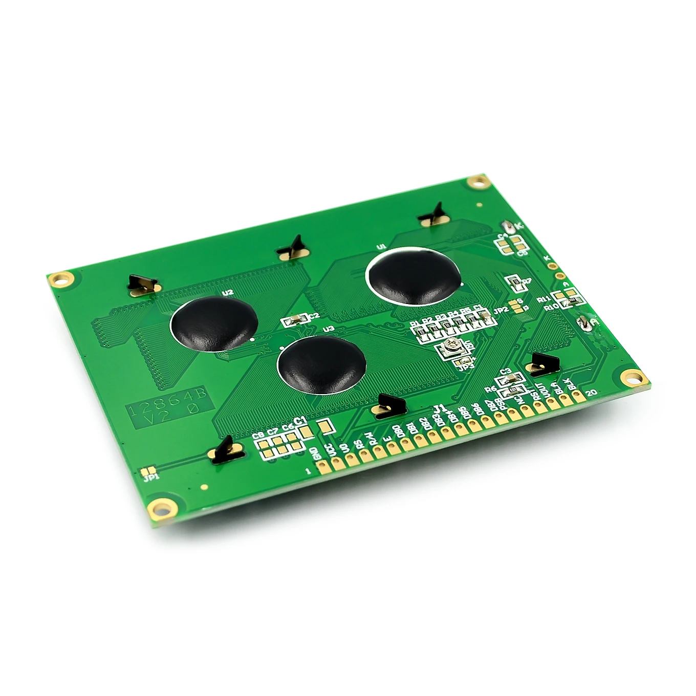 ЖК-дисплей доска желто-зеленый экран 12864 128X64 5V Синий Экран дисплей ST7920 ЖК-дисплей модуль для arduino