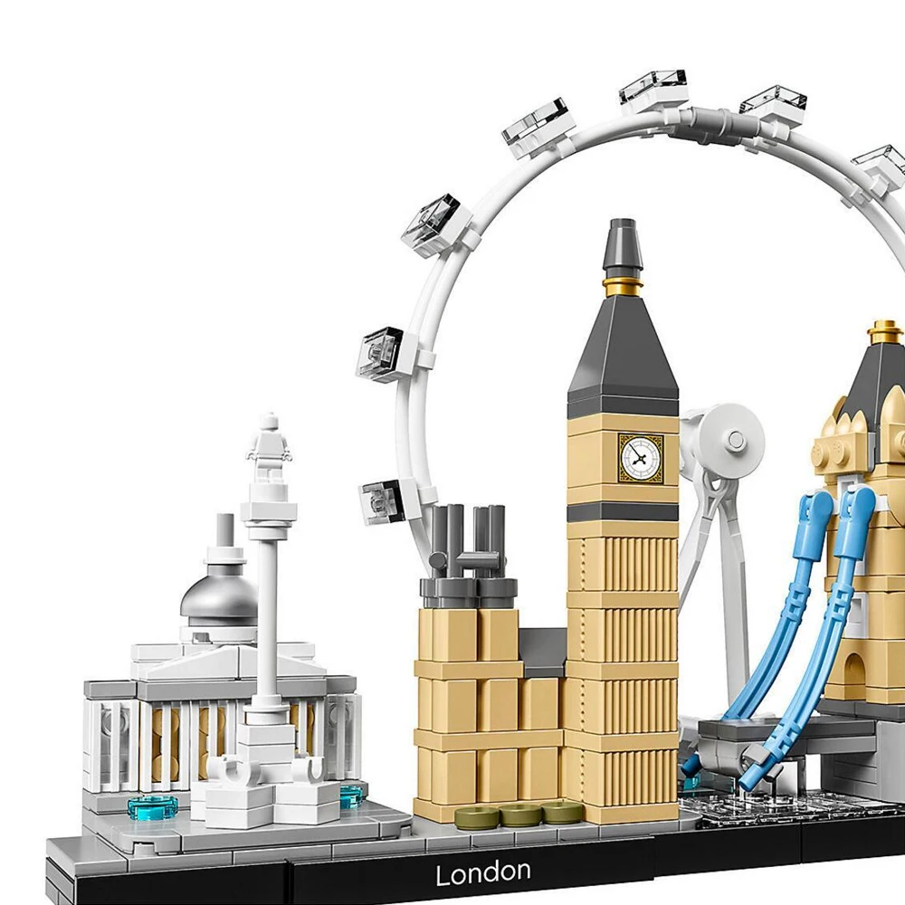 468 шт Bela 10678 Fit architecture London 21034 набор глаз Биг Бен Тауэрский мост строительные блоки кирпичи игрушки рождественские подарки