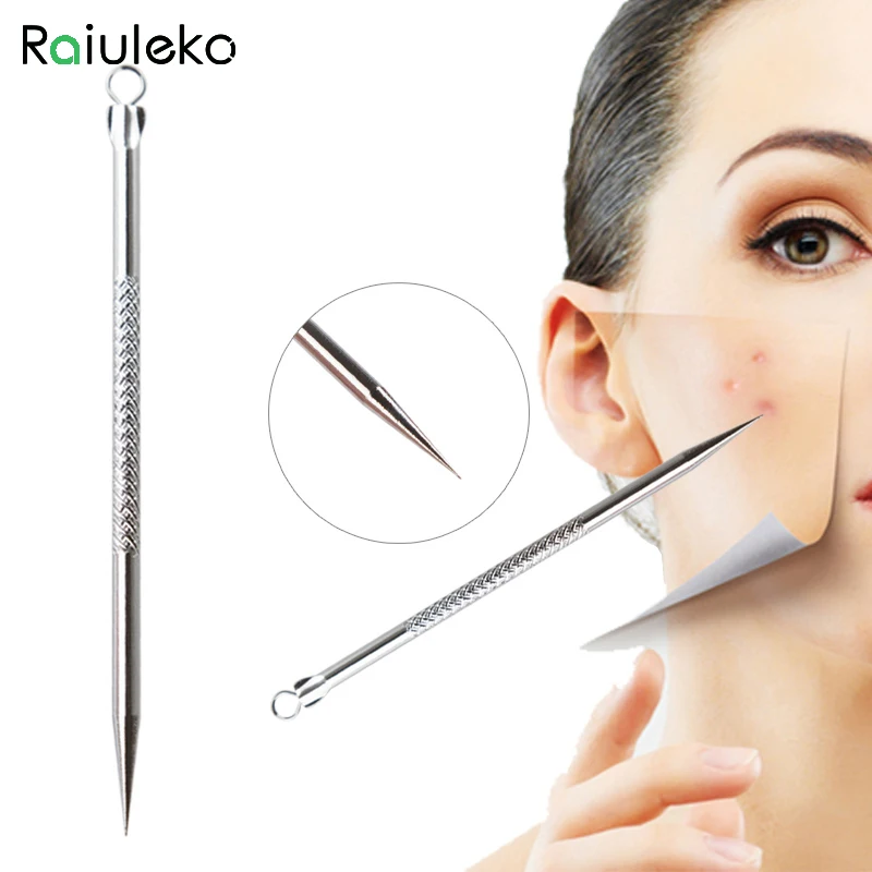 4 шт./компл. инструмент для удаления угрей комедона ложка лица вакуумный