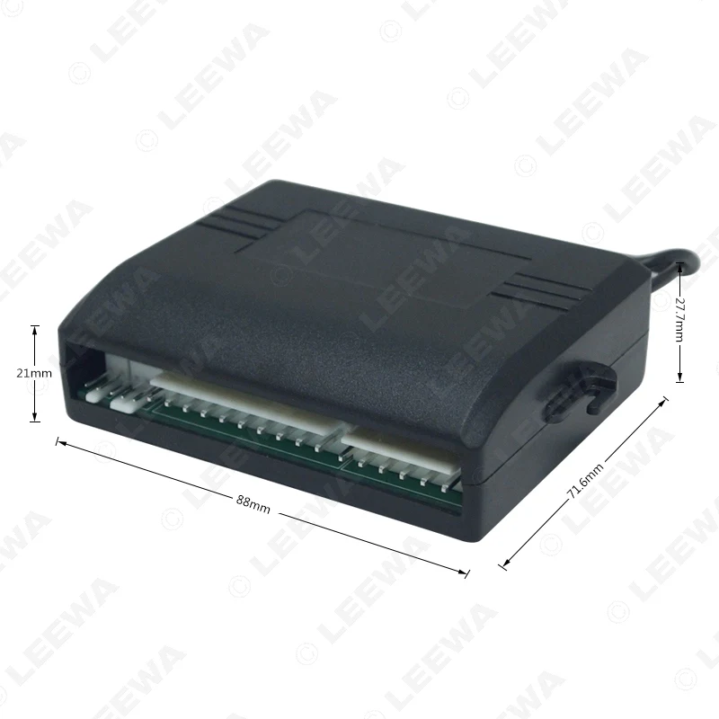 

MOTOBOTS Car Alarm Security System Manual Reset Button Function Burglar Alarm Protection with 2 Remote Control #CA2224