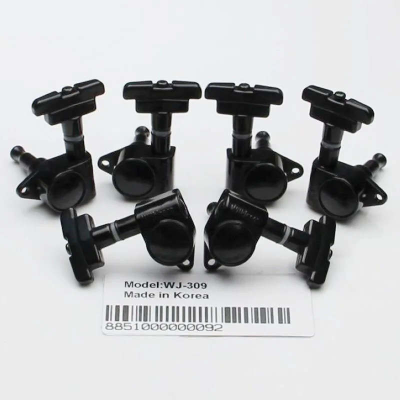 Wilkinson Гитарные тюнеры черные 3x3 Imperial style гитарные колышки WJ-309