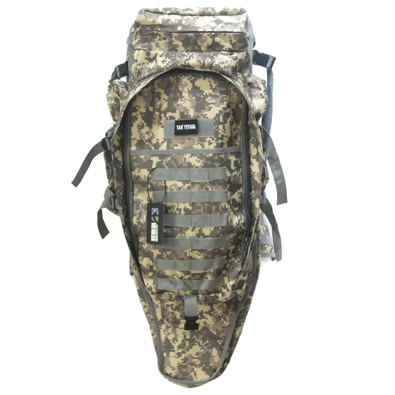 Goedkoop TAK YIYING Militaire USMC Army Tactical Molle Wandelen Jacht Camping Back Pack Rifle Bag Rugzak Klimmen Zakken Buitensporten