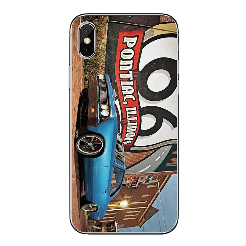 Transparent TPU Bag Case For Huawei Honor 8 8C 8X 9 10 7A 7C Mate 20 Lite Pro P Smart Plus USA Route 66 Automotive motorcycle |