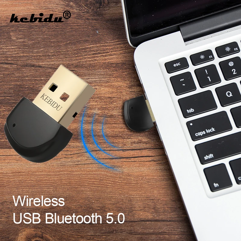 Bluetooth адаптер kebidu беспроводной usb 5 0 музыкальный ресивер для компьютера ПК