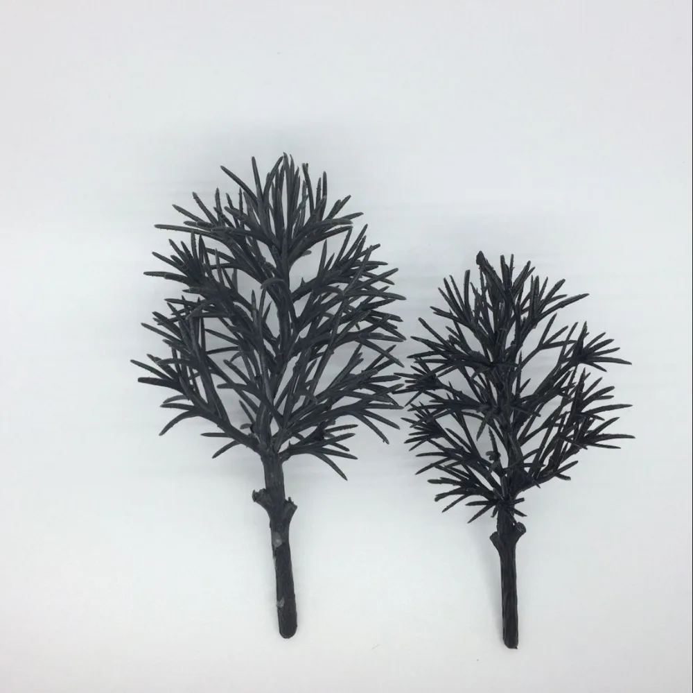 Лучшая цена 10 шт./компл. мини пластик для железной дороги дом парк уличная