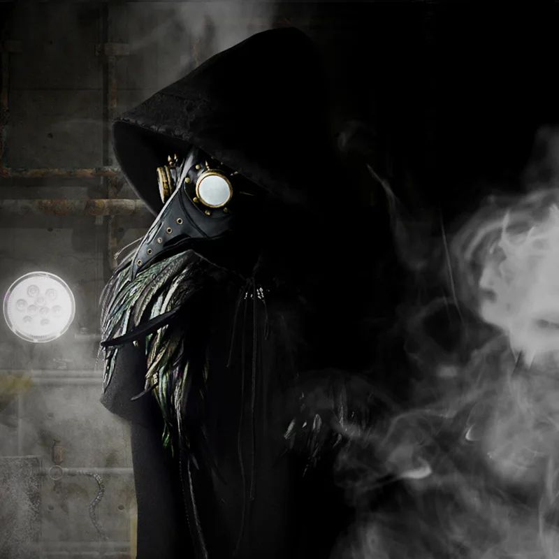 2019 Новый стимпанк Хэллоуин косплей реквизит маски для вечеринки чума доктор