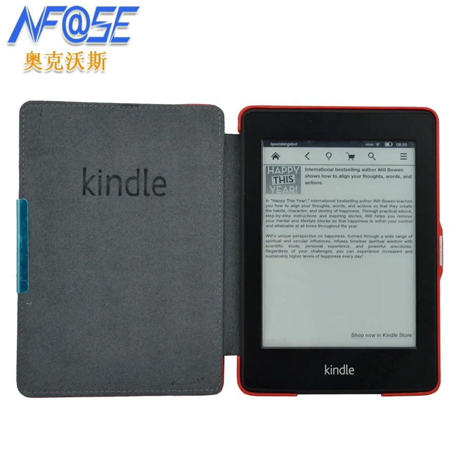 Для Amazon kindle paperwhite 2013 6 сенсорный экран читалка Смарт pu кожаный чехол Wifi 3g|skin phone