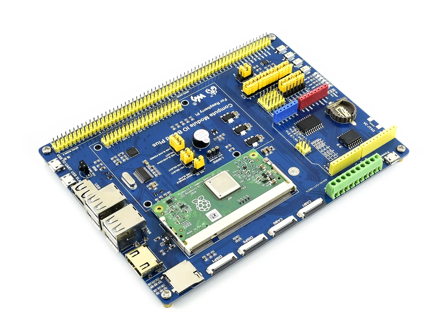 Модуль разработки Raspberry Pi 3 +/8 ГБ тип A CM3 + IO Плата DS18B20 ИК пульт дистанционного