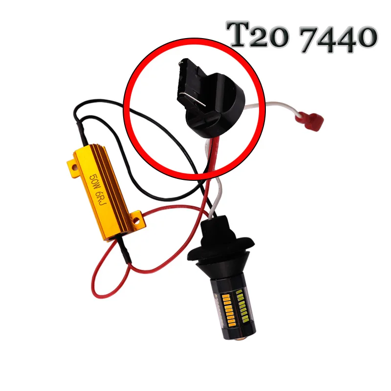 2 шт. Двухцветные светодиодные лампы BAU15S 4014 66 SMD PY21W 7507 T20 7440 50 Вт|Сигнальная лампа| |