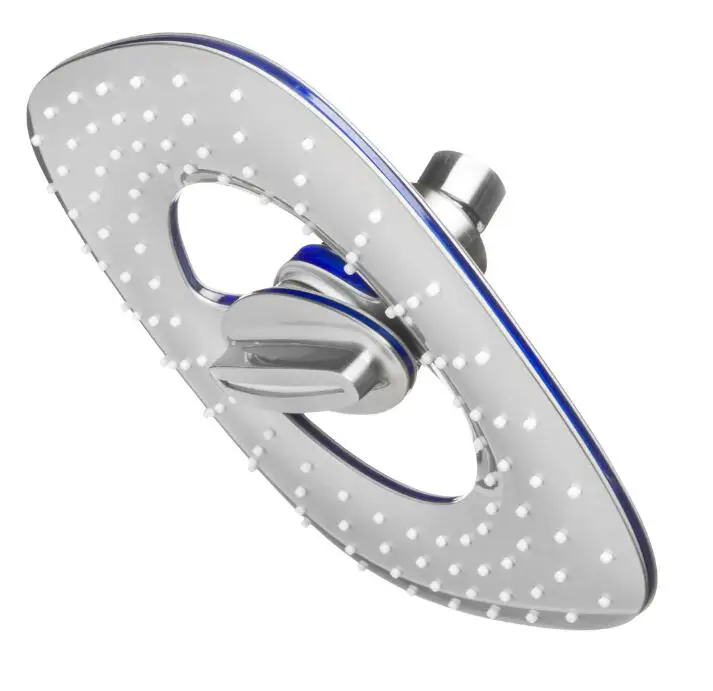 Бесплатная доставка квадратная душевая головка водопада с хромированной