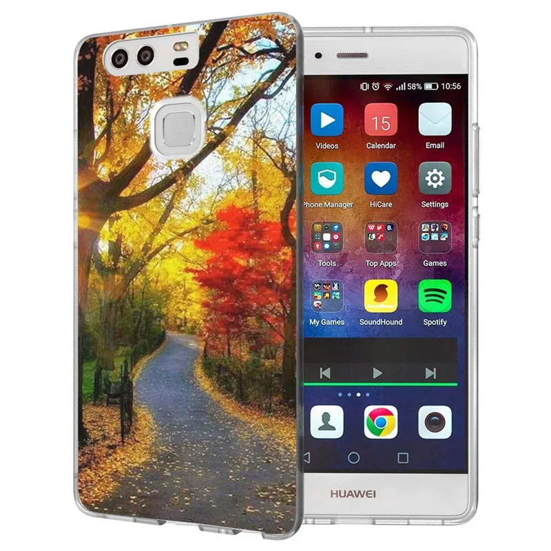 Для Huawei P9lite/P8 Lite 2016 2017 Y5 II 2 Y5ii/Y6 Compact/Honor 5A LYO-L21 Мягкий ТПУ силиконовый прозрачный