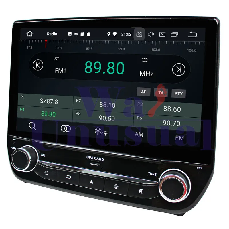 Wanuary Android 8 0 Автомобильный мультимедийный GPS навигационный плеер для Ford Eco sport/Fiesta