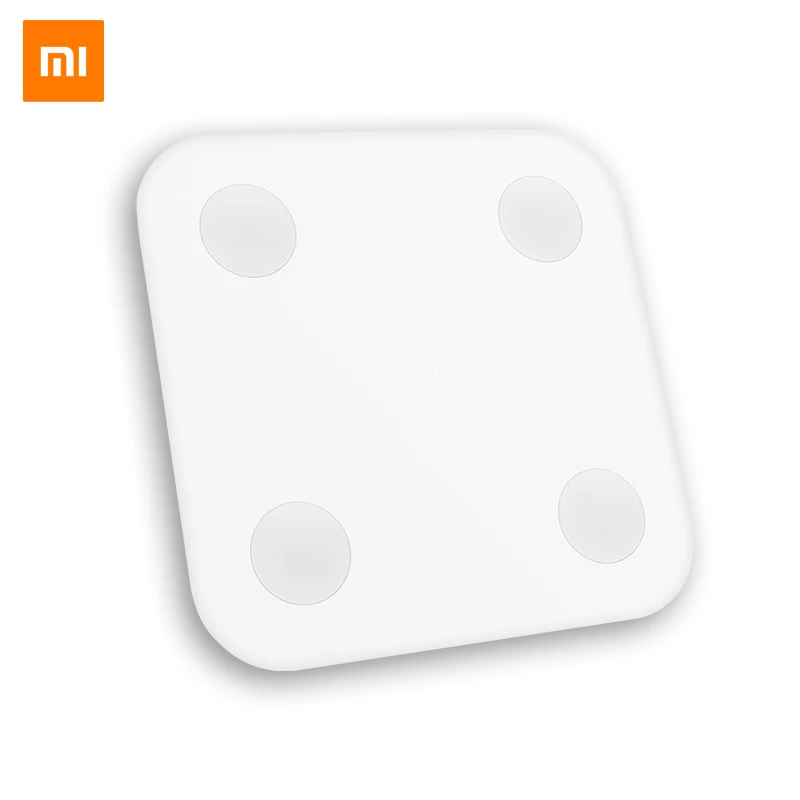 Новые оригинальные Xiaomi mi электронные весы 2 fit APP и тестер состава тела Fat BMR тест
