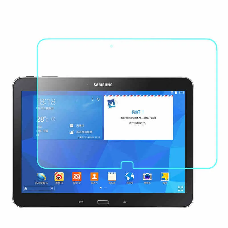 

Защитная пленка для экрана из закаленного стекла для Samsung Galaxy Tab 4 10,1 SM-T530 T531 T535, стекло для Samsung t530 t531, стеклянная пленка