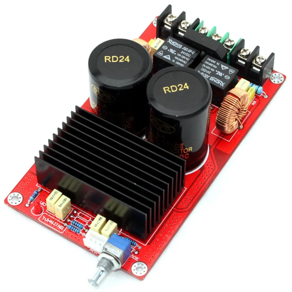 Усилитель мощности TDA8950 UPC1237 класс D 2*120 Вт готовая плата с защитной платой YJ00269 |