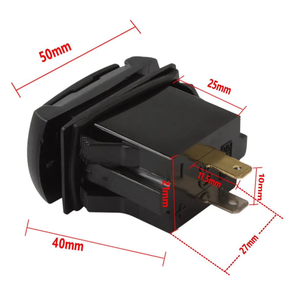 LOSSMANN продажа водонепроницаемый светодиодный двойной автомобиль 2 USB порт