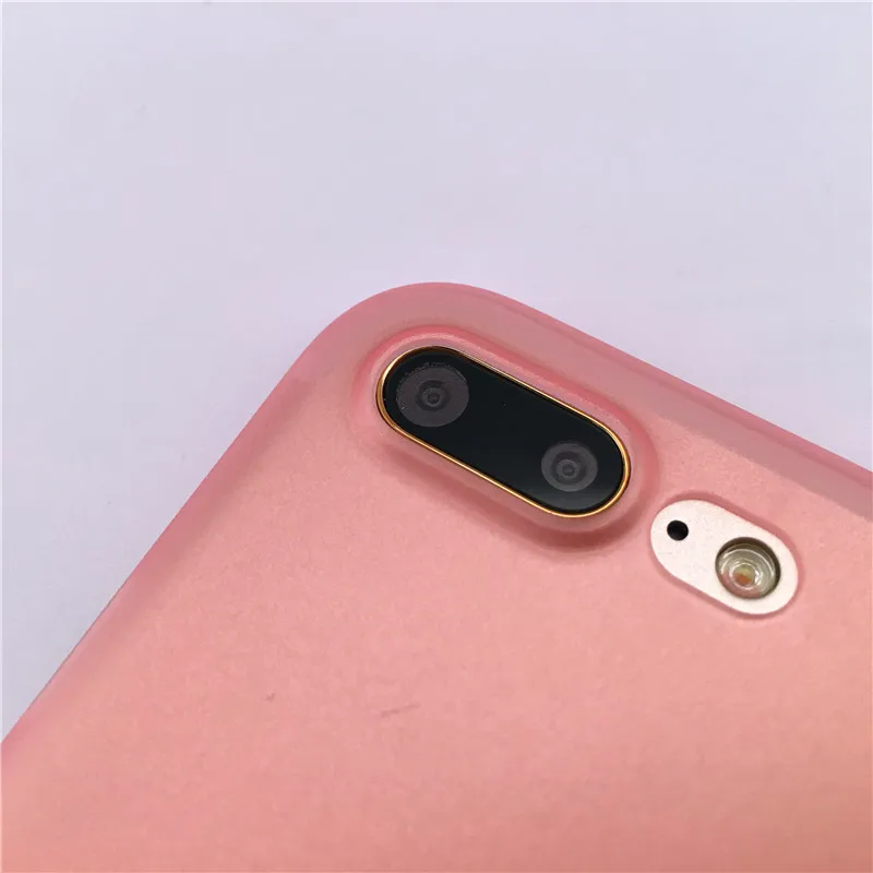 Симпатичный цветной чехол для iPhone 7 plus роскошная ультратонкая задняя крышка из