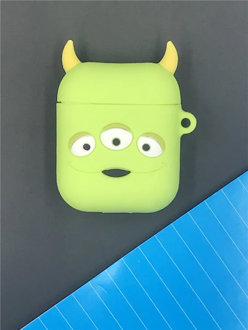 28 Мультяшный беспроводной Bluetooth чехол для наушников для Apple AirPods силиконовый зарядный чехол для наушников Защитный чехол для AirPods - Цвет: 28