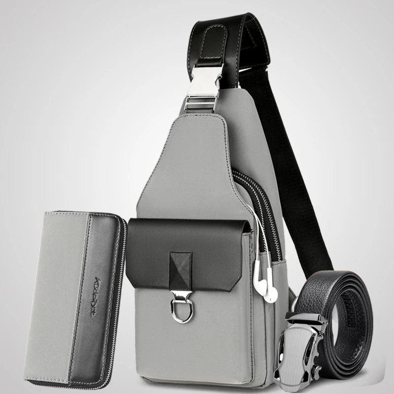 Новая модная мужская сумка через плечо противоугонная на молнии сумки лямках 10 1