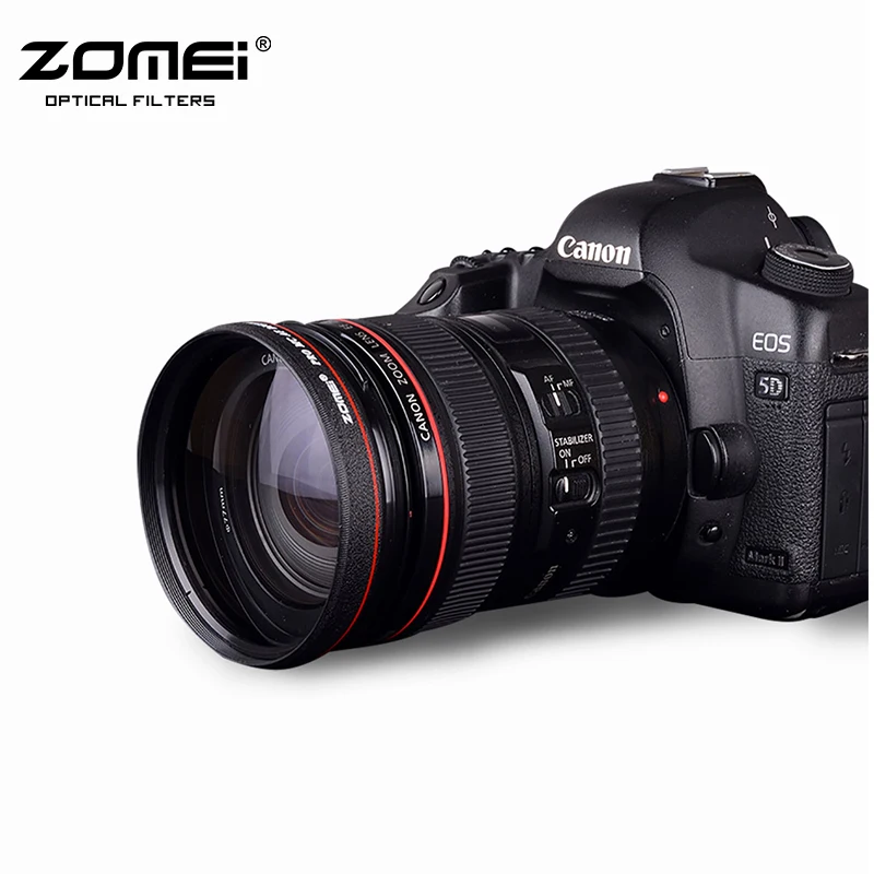 ZOMEI 55 MM 0.45X Wide Angle Filter Lens Multi-Coated AGC Optical Glass MC AF Converter for Digital SLR Camera | Электроника